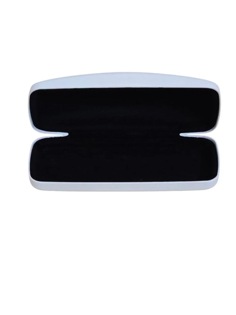 Calvin Klein Eyeglass Case White Hard Shell Clamshell Glasses‎ Case